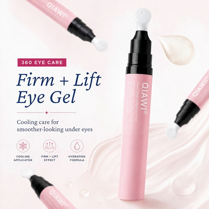 QIAWI® Water Gel Eye Serum – Long-Lasting Hydration & Nourishing Eye Care