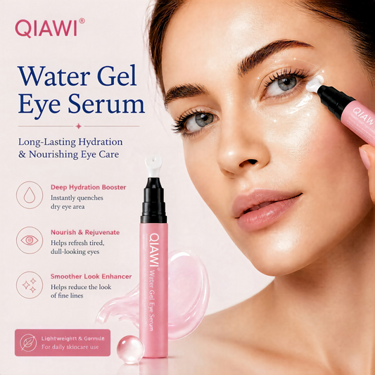QIAWI® Water Gel Eye Serum – Long-Lasting Hydration & Nourishing Eye Care