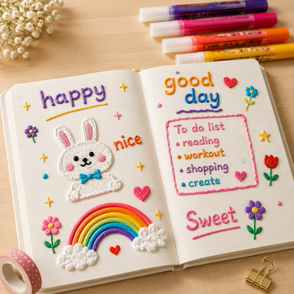 Lunamam® 3D Puffy Paint Pen – Fun DIY Art Marker for Creative Decorations