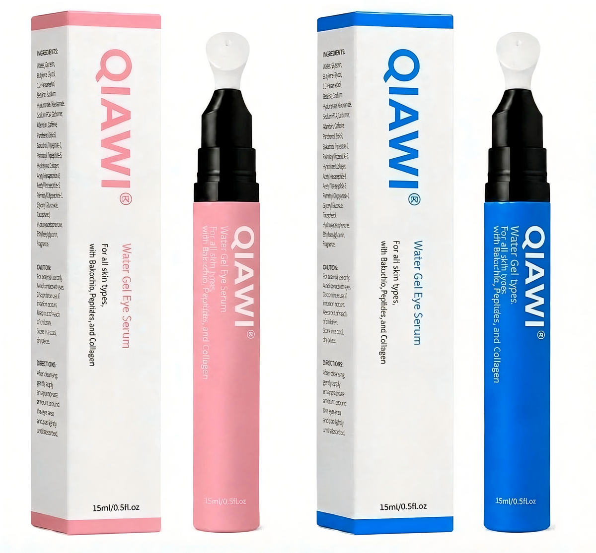 QIAWI® Water Gel Eye Serum – Long-Lasting Hydration & Nourishing Eye Care