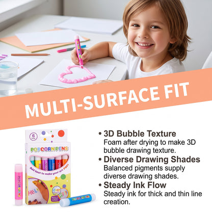 Lunamam® 3D Puffy Paint Pen – Fun DIY Art Marker for Creative Decorations